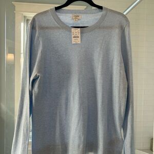 J. Crew Teddie Light Blue Sweater